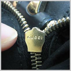 authentic Gucci zippers